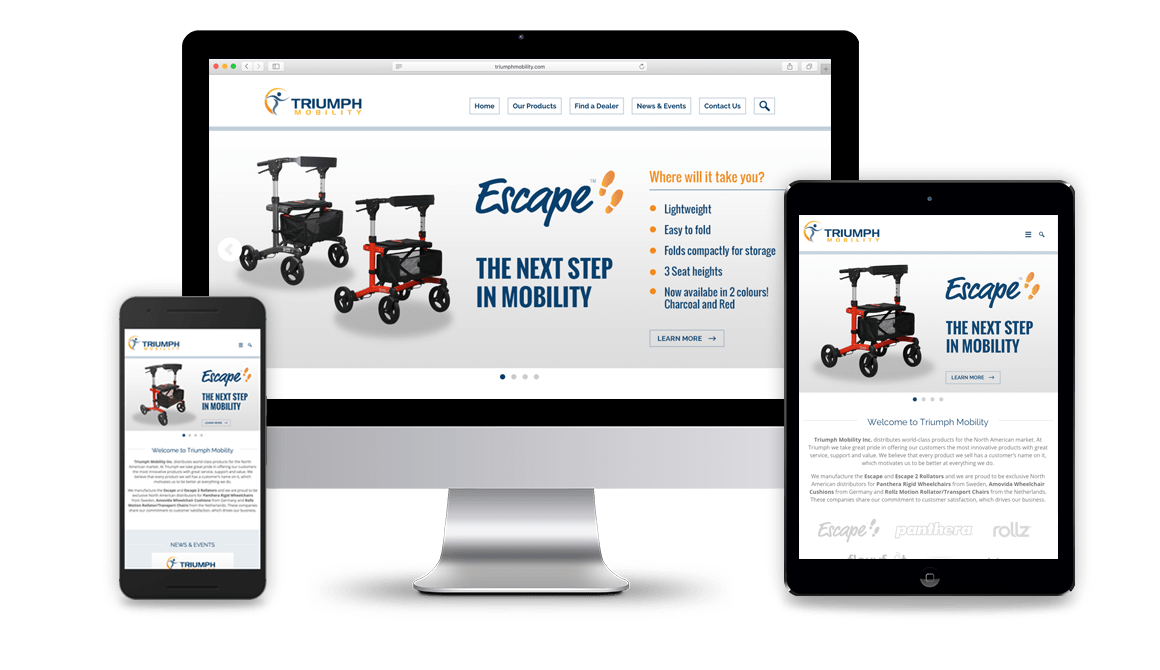 Triumph Mobility Website