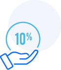 10% Off Icon